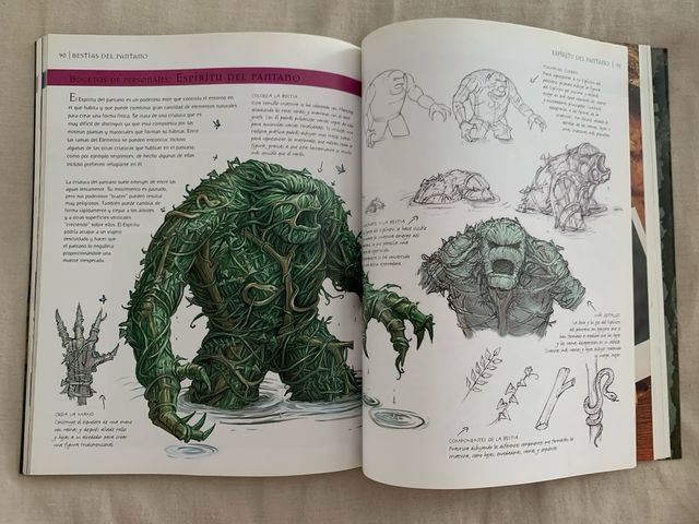 Dibujar y pintar criaturas de fantasia