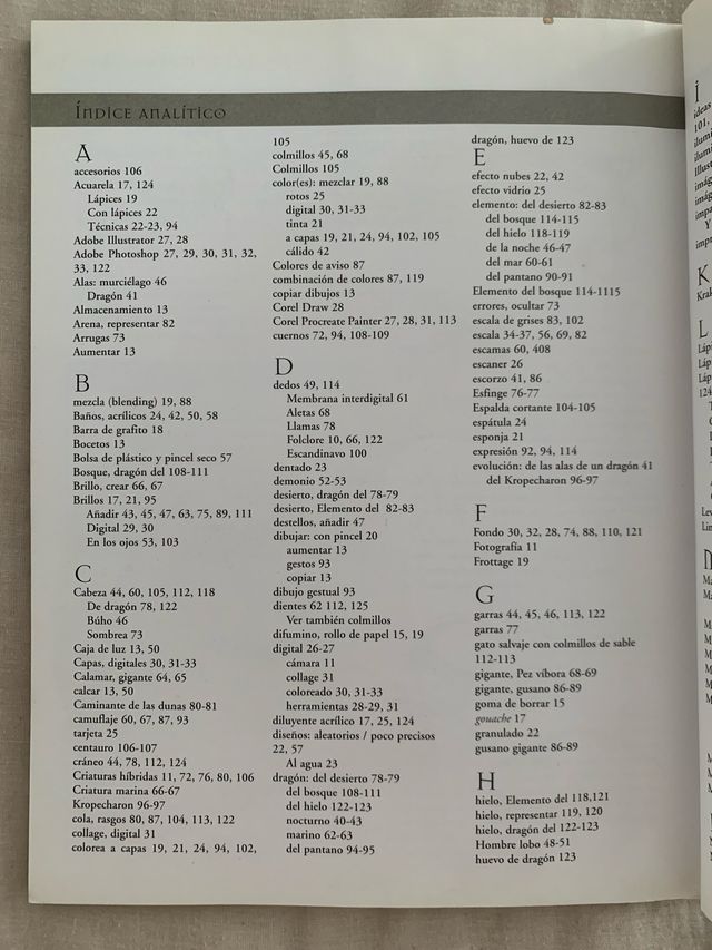 Dibujar y pintar criaturas de fantasia