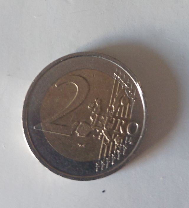 2 euros Francia 2001 errores