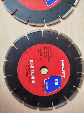 Discos para radial Hilti