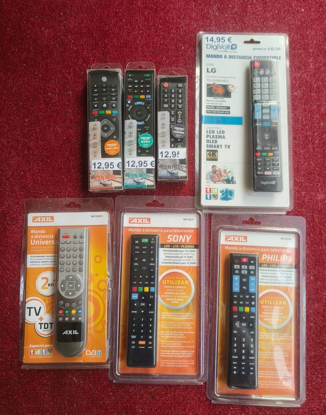 Lote mandos universales Philips, Sony, Samsung, Lg