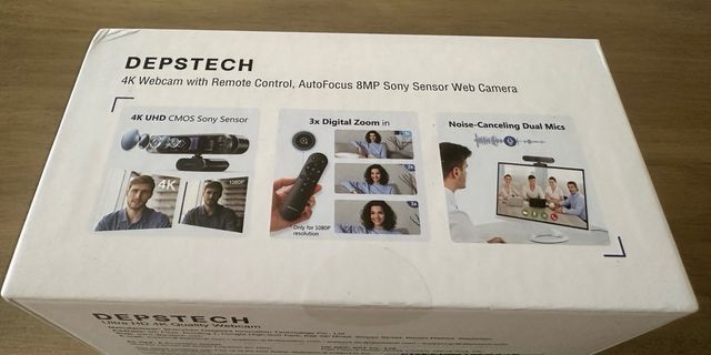 Webcam Depstech 4k AF UHD