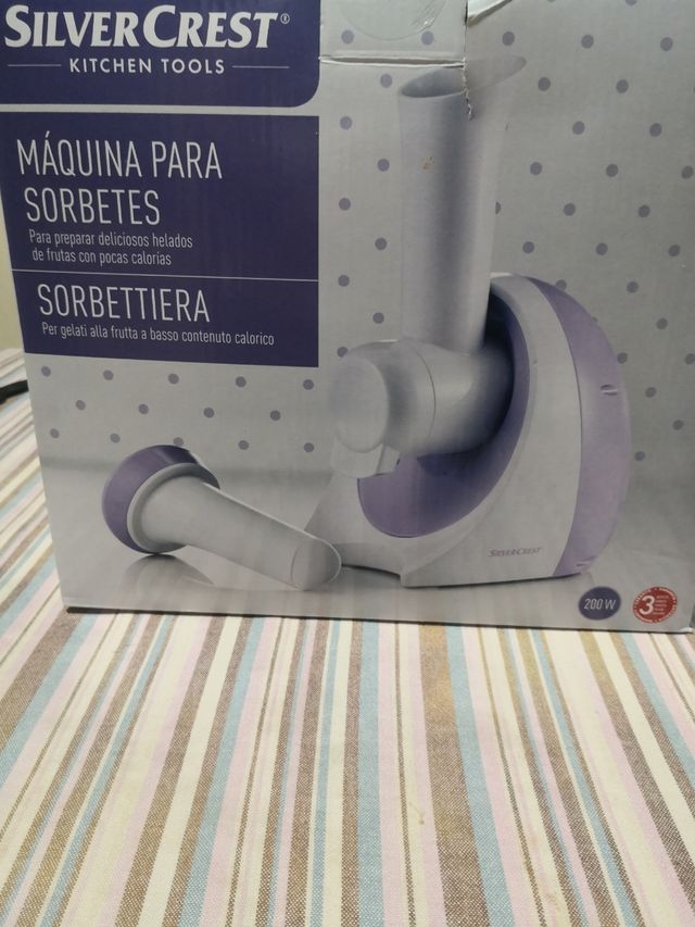 Máquina sorbetes. Sorbetera