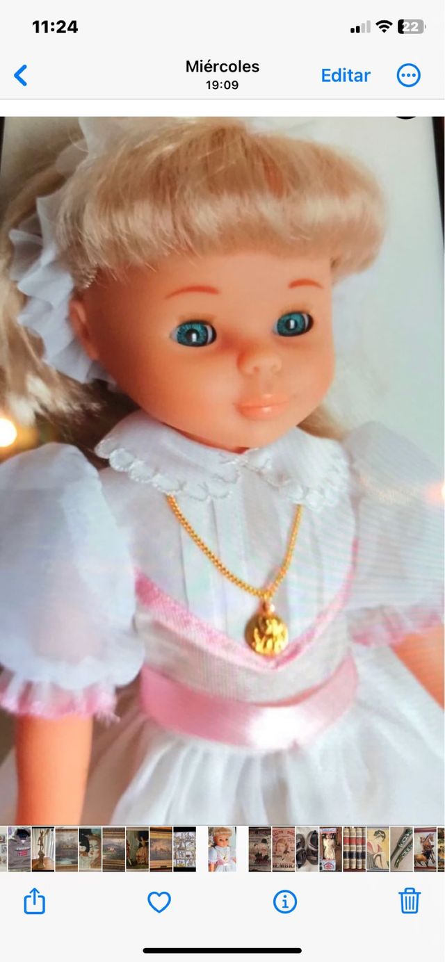 Muñeca Nancy comunion ideal coleccionistas