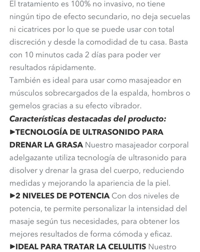 Maquina de Cavitacion.