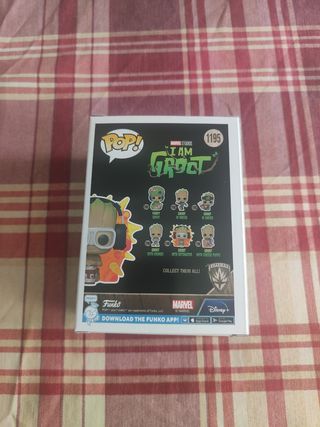 Scatola VUOTA Funko pop Groot with detonatore 1195