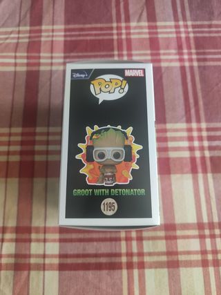 Scatola VUOTA Funko pop Groot with detonatore 1195