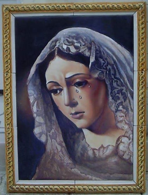 Mural azulejos esperanza macarena