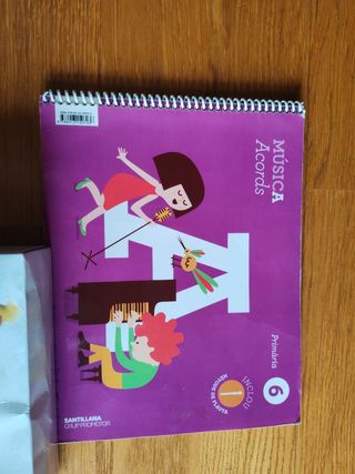 Libro de texto musica 6è prim santillana