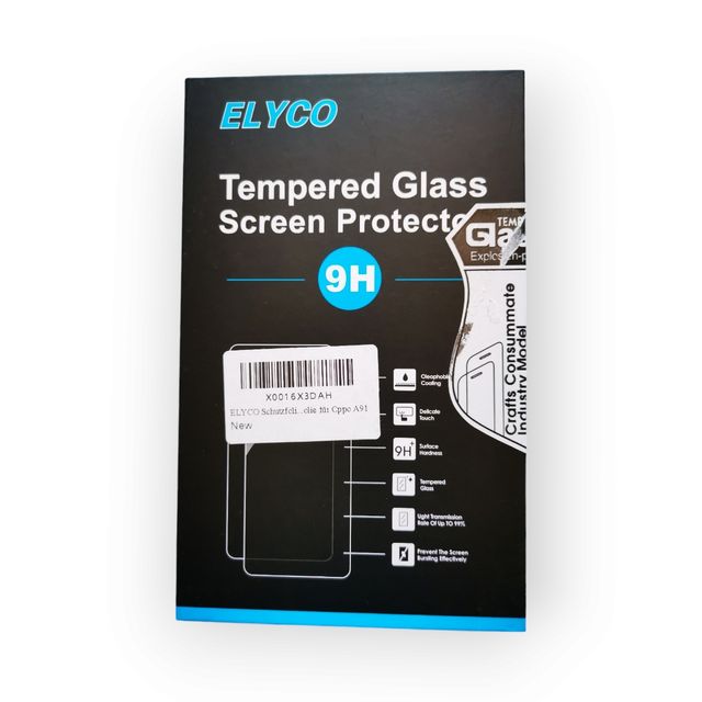 Vetro temperato 9H per Oppo A91