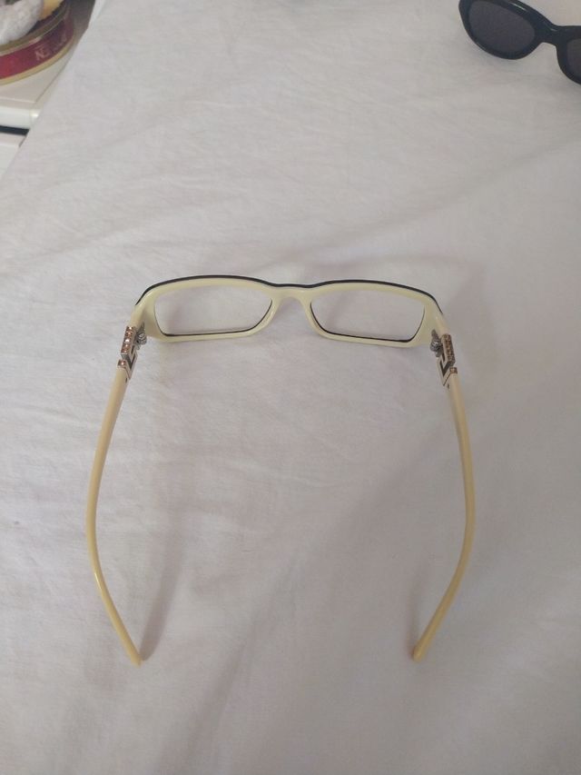 Montatura per occhiali bicolore nero/pan