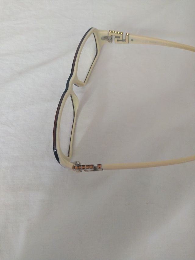 Montatura per occhiali bicolore nero/pan