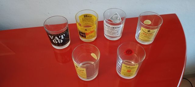 Bicchieri whisky vintage