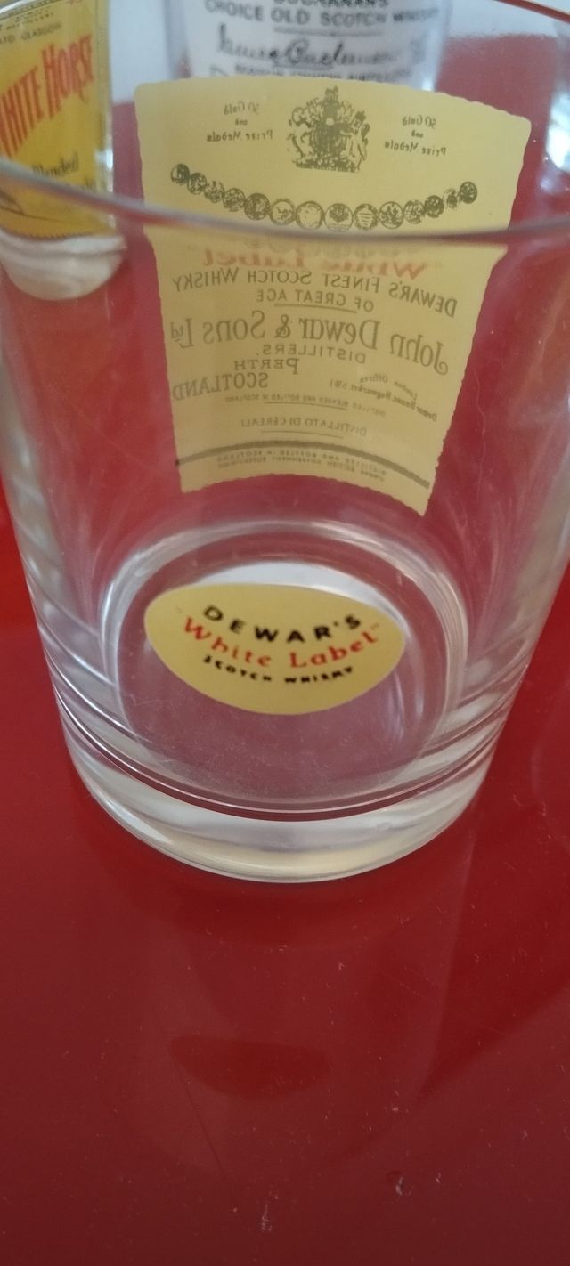 Bicchieri whisky vintage