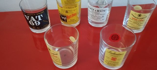 Bicchieri whisky vintage