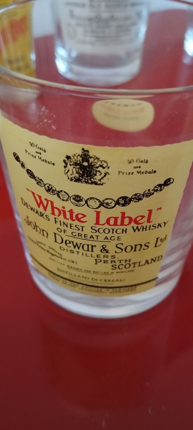 Bicchieri whisky vintage