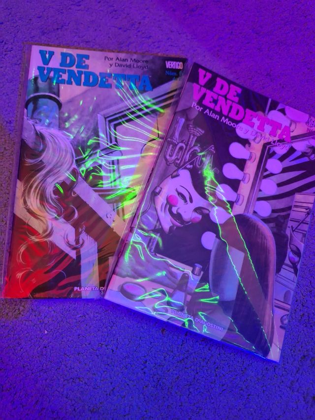 V de Vendeta comic colección