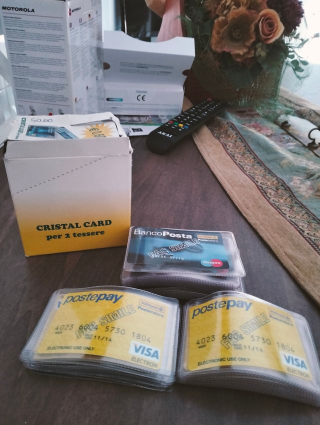 Pacchetto di porta tessere o carte di credito