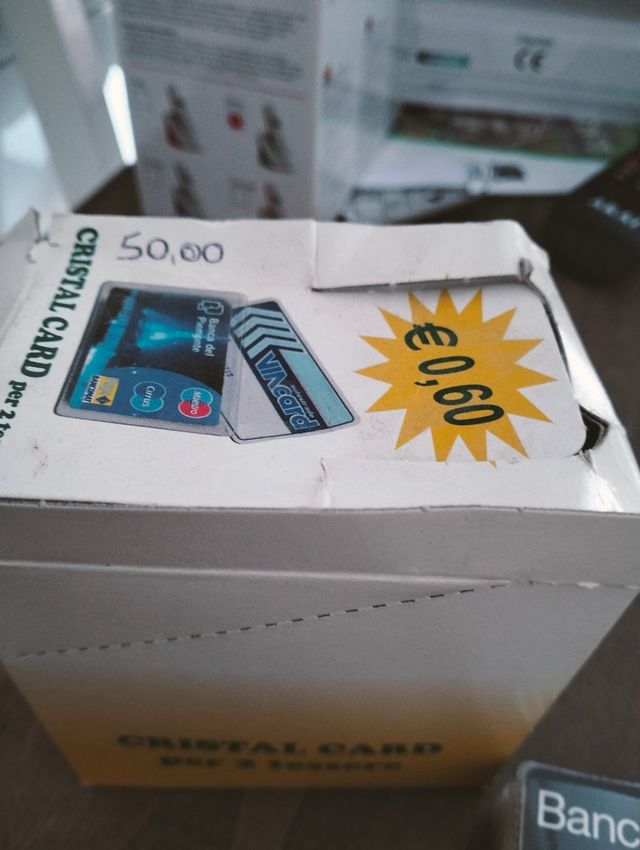 Pacchetto di porta tessere o carte di credito