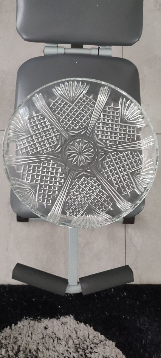 Centro tavola in vetro