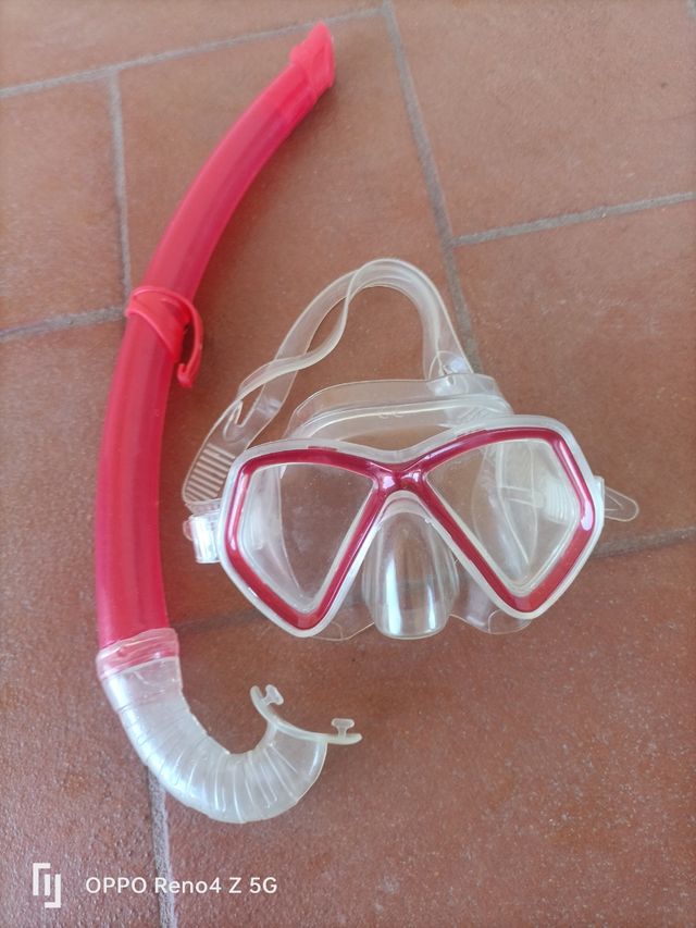 Maschera subacquea per bambini 5-7 anni