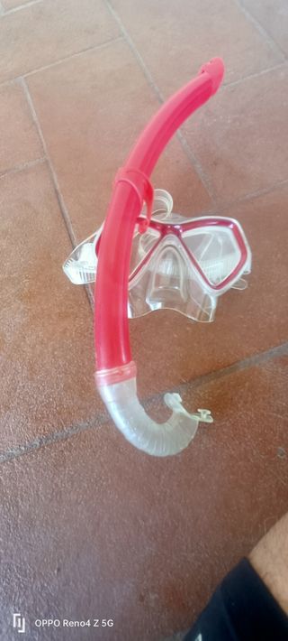 Maschera subacquea per bambini 5-7 anni