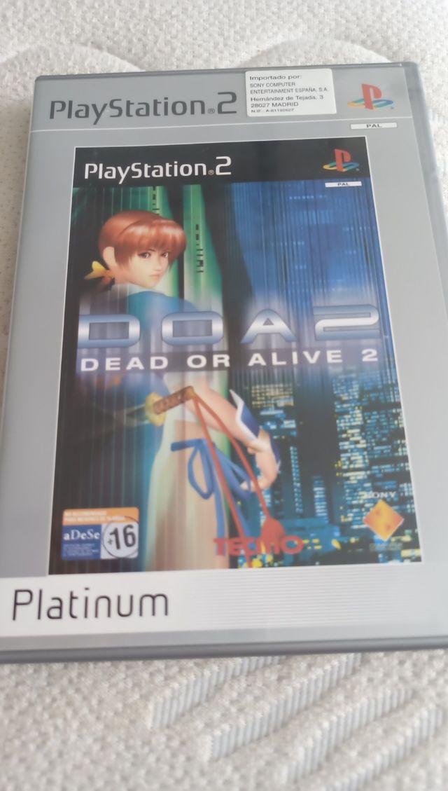 DEAD OR ALIVE 2. PS2