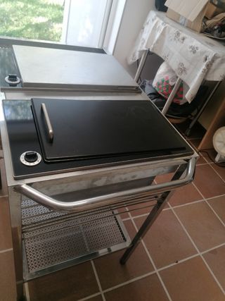 Miele carrito con freidora miele y grill miele