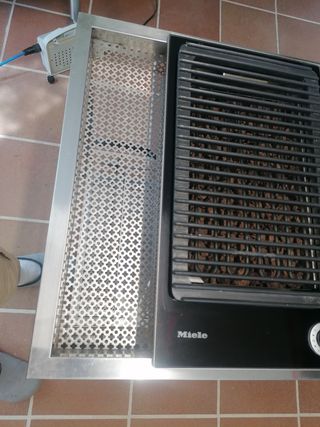 Miele carrito con freidora miele y grill miele