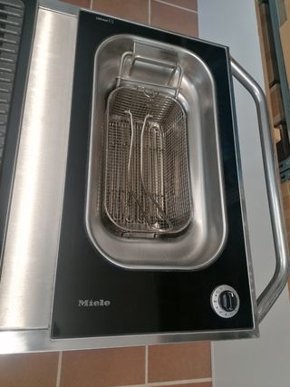 Miele carrito con freidora miele y grill miele