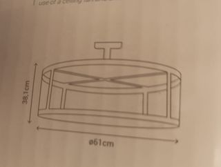 Ventilador de techo con Lámpara