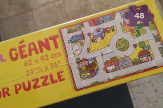 Puzzle gigante de suelo