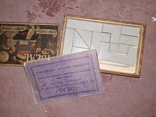 Juego coleccionismo antiguo 1920-1930,
