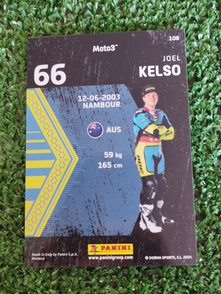 Panini MotoGP Kelso Moto3 Grid #108
