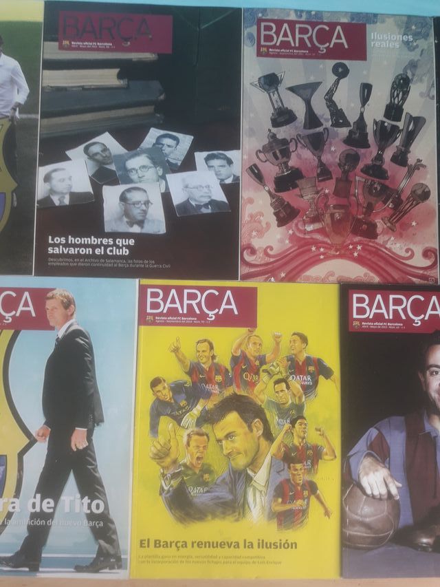 Sette Riviste Barça ufficiali del Barcellona