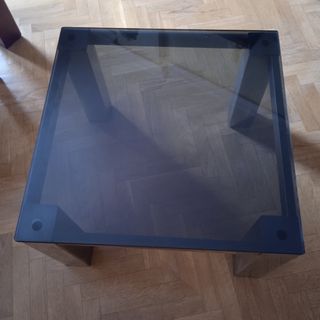 Mesa auxiliar cristal