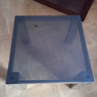 Mesa auxiliar cristal