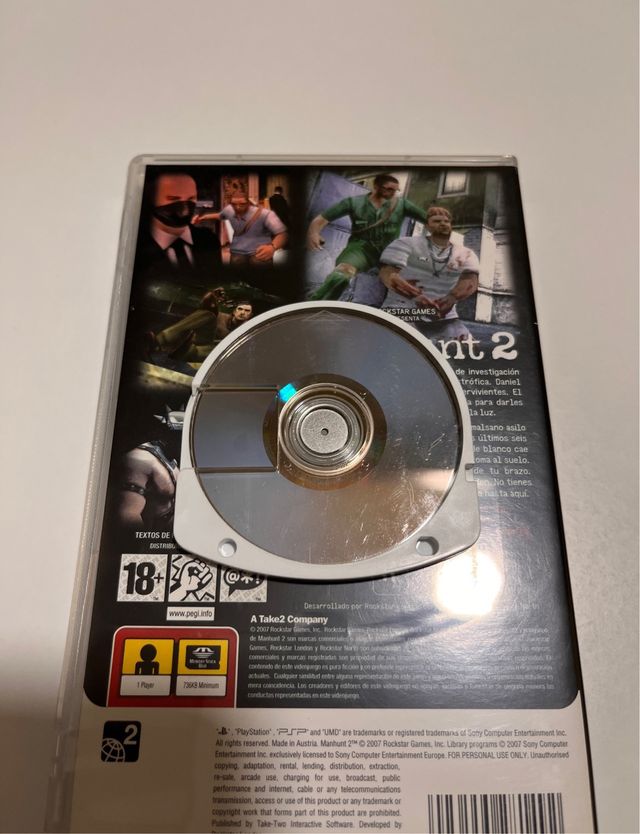 MANHUNT 2 - PSP - ESP -