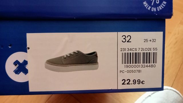 Zapatos verano niño
