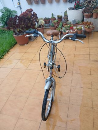 Bicicleta plegable aluminio MONTY Logik