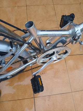 Bicicleta plegable aluminio MONTY Logik