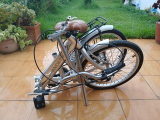 Bicicleta plegable aluminio MONTY Logik