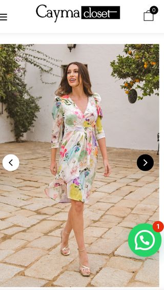 Vestido midi fiesta