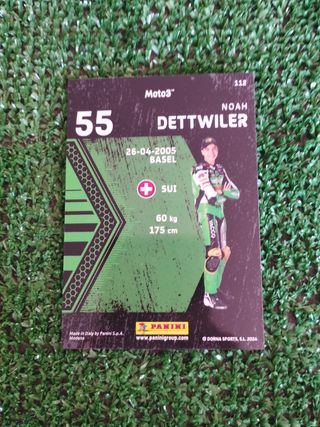Panini MotoGP Dettwiler Moto3 Grid #112