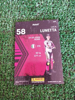Panini MotoGP Lunetta Moto3 Grid #133