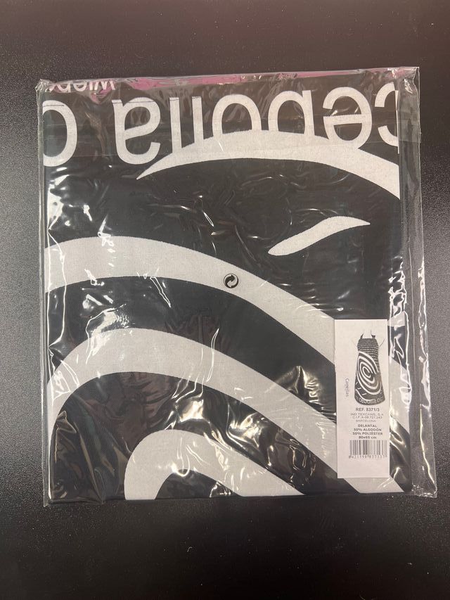 Delantal para Cocina con Dibujo Negro y Blanco.