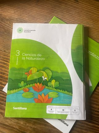 Libros Ciencias de la Naturaleza Santillana 2023