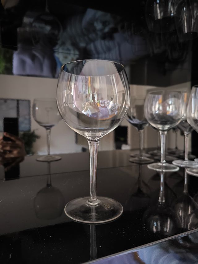 12 bicchieri da vino rosso