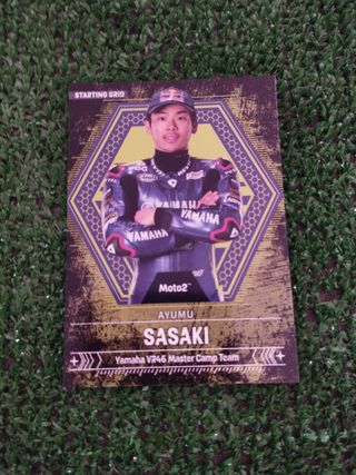 Panini MotoGP Sasaki Moto2 grid #107