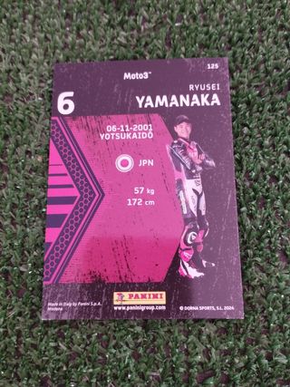 Panini MotoGP Yamanaka Moto3 Grid #125 